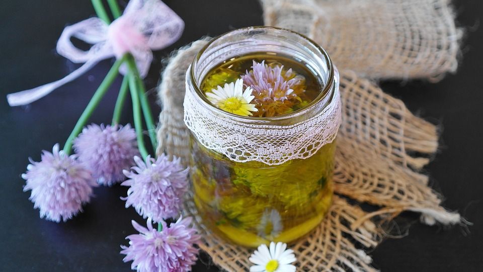 fiori da mangiare, vasetto