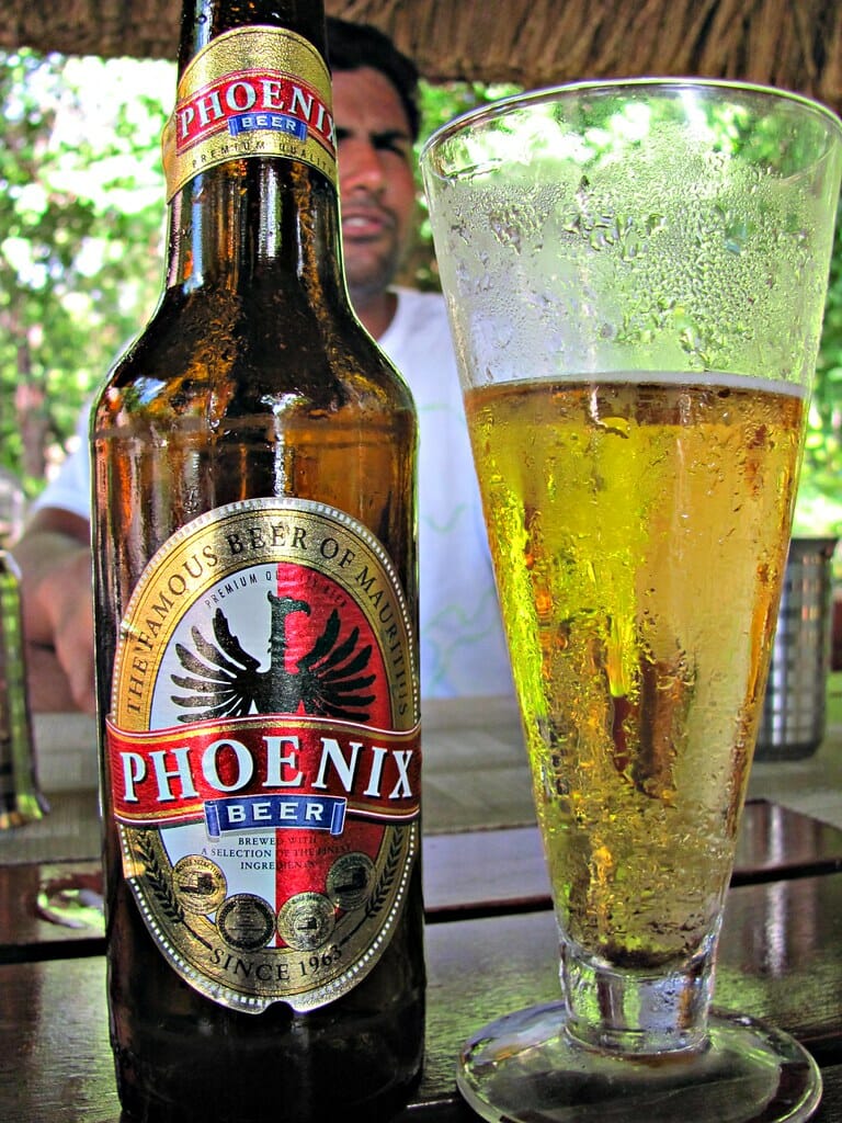 Phoenix beer, birra mauritius