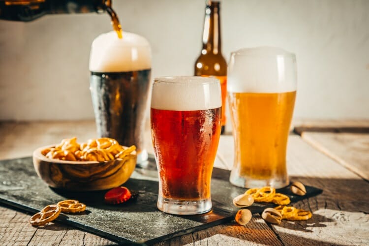 colore, calice birra
