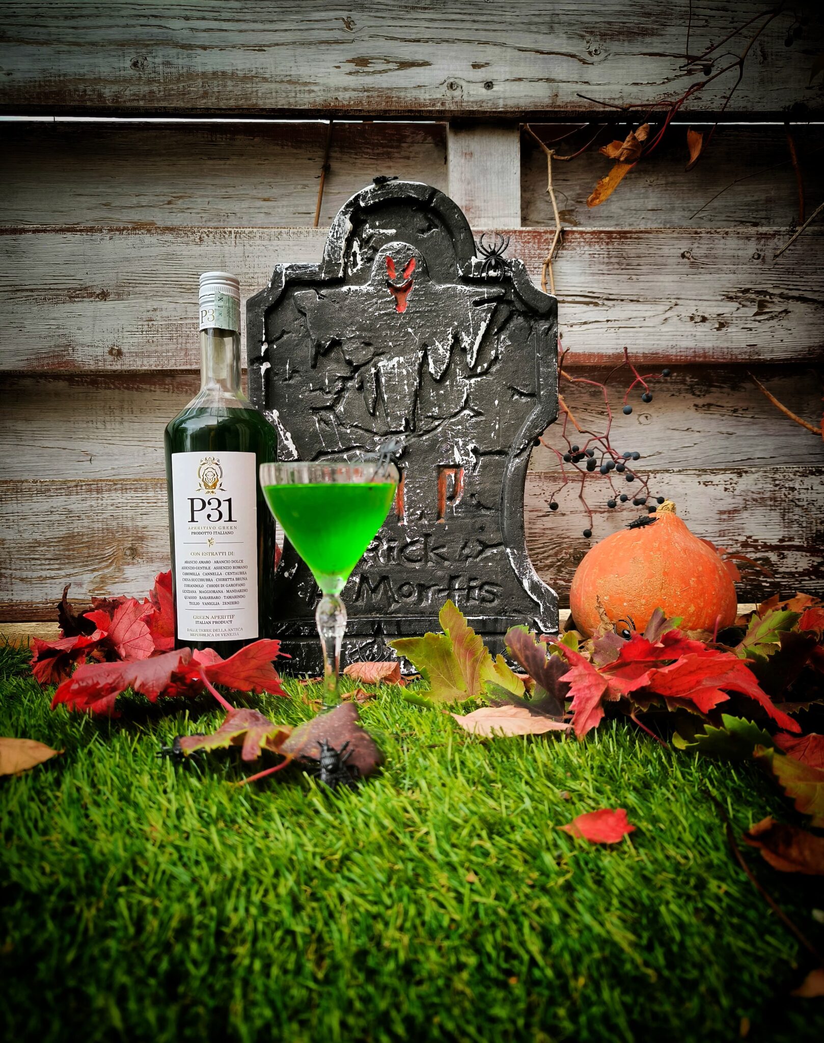 Cocktail di Halloween con P31 Aperitivo Green